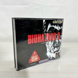 O135/PlayStationゲームソフト/バイオハザード2/BIOHAZARD2/カプコン/SLPS 01222〜3/希少/レア/ヴィンテージ/PS/プレステ/特典シール付き