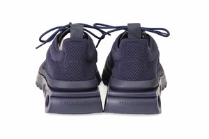 セール フェラガモ メンズ メッシュスニーカー インディゴブルー サイズ9 約26.5cm FERRAGAMO 021285 762764 MESH BLUE INDIGO 新品