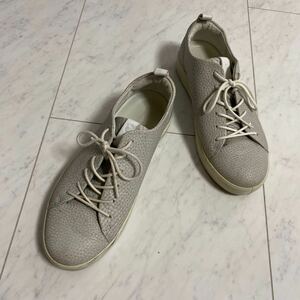 定価2.6万 ecco SOFT 8 LADIES レザースニーカー 23.5