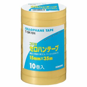 コクヨ(KOKUYO) セロハンテープ 大巻き 工業用 T-SK15N