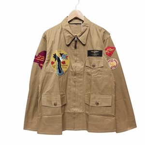 未使用品 WAREHOUSE ウエアハウス Lot 2219 M-421a JKT USMCR M-421A VMF322 FIGHTING COCKS アップリケ 2219-APP サイズ 40