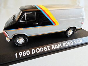 直輸入！グリーンライト社 1/43 1980ｙDODGE RAM B250VAN STREET VAN ダッジラム ストリートバン