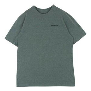 patagonia パタゴニア 19AW STY37174FA19 P-6 Tee レスポンシビリティー ポケット ロゴ プリント 半袖 Tシャツ M【中古】