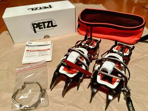 PETZL ペツル サルケン レバーロック ユニバーサル (T10A LLU) クランポン 12本爪アイゼン 厳冬期登山・クライミング セミ＆ワンタッチ切替