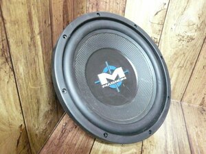 ☆流石MTX～10incでも鳴りは〇♪ブリッジ単発鳴らし用♪音出OK♪MTX MAGNUM MB210SP ウーハー 10インチ スピーカー 1発 流用 DIY 管理/R289