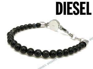 DIESEL ディーゼル ブラック ブレスレット DX0848040