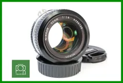 【動作保証・点検済】良品■ニコン Nikon AI NIKKOR 50mm F1.4■前後キャップ付き■13755