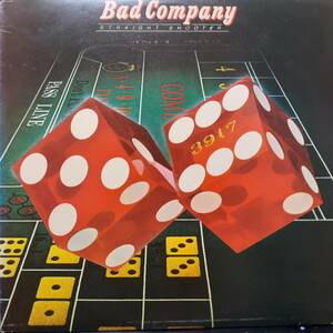 英ISLANDオリジLP！マト枝1U！TML刻印！Bad Company / Straight Shooter 1975年 ILPS 9304 Boz Burrell(King Crimson) Paul Rodgers Free