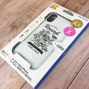 送料無料: DN468E iPhone XS／iPhone X 共通 イーフィット トイストーリー スマホケース ★外箱痛みアリ★訳あり価格★ 