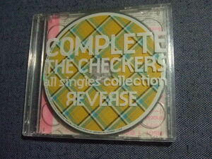 00★音質処理2CD★チェッカーズ/レンタル落ち/COMPLETE THE CHECKERS~all singles collection/REVERS★改善度、多分世界一