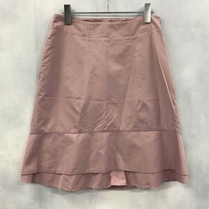 [PT13806] ジルサンダー スカート ひざ丈 フレア ピンク系 36 JIL SANDER / 小型便OK