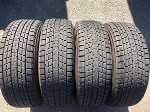 バリ山スタッドレス 265/60R18 DUNLOP WINTER MAXX SJ8ダンロップウィンターマックス 4本 PRADOプラドサーフパジェロサファリ W463ベンツ