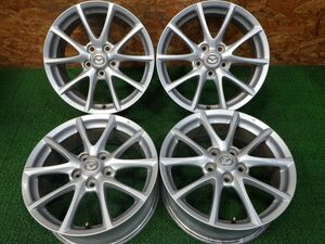 マツダ NC ロードスター 純正アルミホイール 17×7J 5H PCD114.3 ＋55 ハブ径67㎜【4本/純正戻し/17インチ】手渡し可