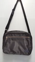 中古品　PORTER／ポーター　リフト　ショルダーバッグ　２層斜め掛け　ネイビー　L041