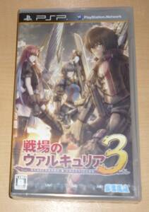 新品 PSP 戦場のヴァルキュリア3 SEGA セガ アクション シミュレーション