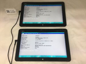 ジャンク2台セット/FUJITSU FARR05003 ARROWS Tab R727/R/Core i3 7100U 2.40GHz/128GB/4GB/12.5インチ/OS無し/第7世代/高解像度/AC欠品