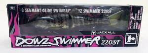 ●●【中古品】ジャッカル JACKALL ダウズスイマー DOWZ SWIMMER 220SF 3SEGMENT GLIDE SWIMBAIT RTスポーンギル.,