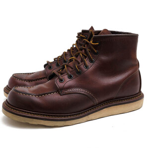 RED WING レッドウィング ワークブーツ 1907 Classic Work 6inch Legacy Moc カッパーラフ＆タフレザー Copper Rough & Tough Leather IRI