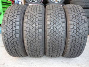 中古4本 21年製 ミシュラン X-ICE SNOW 185/60R16 8分山程度 アクア フィット デミオ マツダ２等 冬タイヤ スタッドレス