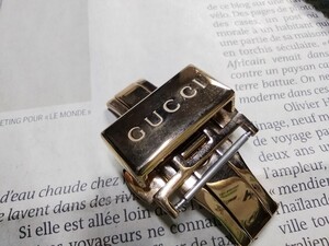 超レア 【GUCCI 純正 Dバックル 20mm】ゴールド 美品 グッチ ビンテージウォッチ vintagewatch 当時物 腕時計 バックル