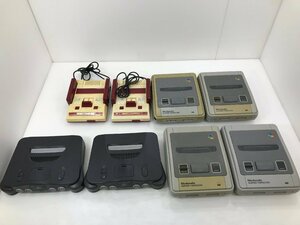 【TAG・ジャンク品】★まとめ売り ★ゲーム機 本体セット ★未検品 ★ファミコン/スーパーファミコン/64等　023-240528-YK-12-TAG