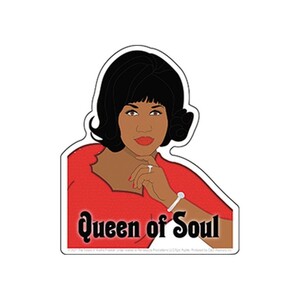 Aretha Franklin ステッカー アレサ・フランクリン Queen Of Soul