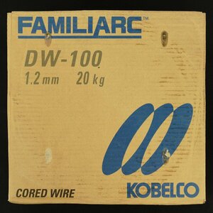 未使用保管品 神戸製鋼 コベルコ KOBELCO 溶接ワイヤー DW-100 1.2mm 20kg [B2923]