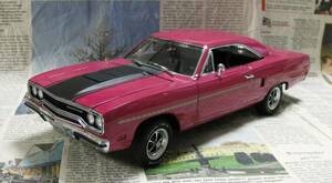  ★絶版*世界1250台*GMP*1/18*1970 Plymouth Road Runner ムーランルージュ≠EXOTO