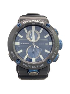 CASIO◆ソーラー腕時計・G-SHOCK/アナログ/BLK/BLK