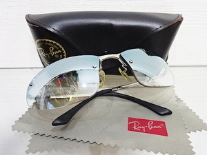 廃盤 RAYBAN RB3196 TOPBAR EXTREME 003/Z1 青 ブルーグラディエントミラー グラデーション レイバン イタリア サングラス/3183 3186 3179