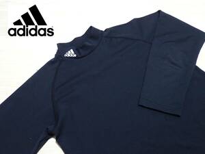 ☆adidas　☆アディダス　☆スポーツウエア　☆トレーニングウエア　☆モックネックプルオーバー　☆ブラック　☆ユニセックス　 