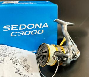 ■ 使用少ない！ 美品！ SHIMANO シマノ SEDONA C3000 セドナ 03684 スピニングリール リール箱 取説付き！ ★