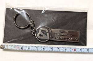 未開封　CHAGE & ASKA 20TH ANNIVERSARY 長方形 キーホルダー