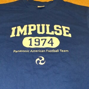 【非売品】 PANASONICアメフト部IMPULSE　Tシャツ L