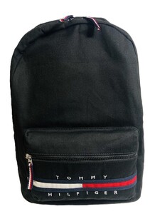 未使用 新品 トミーヒルフィガー TOMMY HILFIGER バックパック ブラック リュック 2024年12月グアム購入品