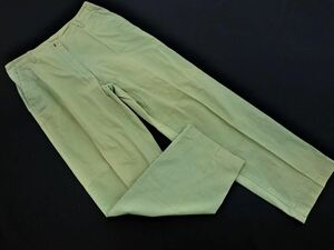 L.L.Bean エルエルビーン チノ パンツ size10/緑 ■■ ☆ eib7 レディース