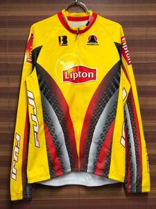 HO944 ビエンメ BIEMME TEAM12 Lipton LS JERSEY サイクルジャージ 色区別なし XL