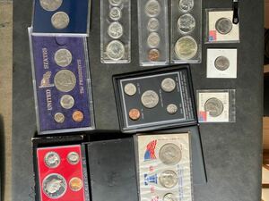 アメリカ建国200年記念白銅コインUNITED STATES BICENTENNIAL COINS1776-1976 ケネディ50セント硬貨 1980年　各種様々　まとめて★12