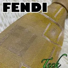 【極美品】FENDI ネクタイ　BIGズッカ柄