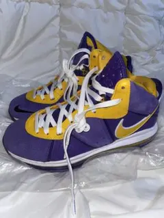 ナイキ NIKE レブロン 8 Lakers レイカーズ  28cm