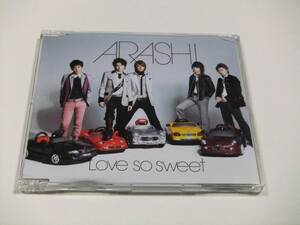 嵐 Love so sweet(初回限定盤) CDシングル　読み込み動作問題なし レンタル落ち