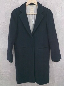 ■ Khaju カージュ 長袖 コート サイズ36 ブラック レディース
