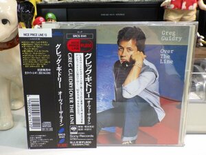 星3｜帯新品同様無傷！★CD / AOR / w/OBI / 廃盤★GREG GUIDRY グレッグ・ギドリー「オーヴァー・ザ・ライン」