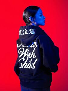 ブラックアイパッチ　激レア　新品　Awich × VERDY × BlackEyePatch パーカー The Asian Wish Child フーディ 黒 M