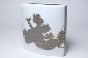 ローゼンタール ビョルンヴィンブラッド 白磁金彩 フラワーベース 20.5cm / ROSENTHAL BJORNWIINBLAD