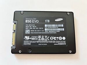 SAMSUNG SATA SSD 850 EVO 1TB 1000GB サムスン 2.5インチ 使用24429時間