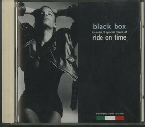 CD/ BLACK BOX / RIDE ON TIME / ブラック・ボックス / 国内盤 B15D-41088