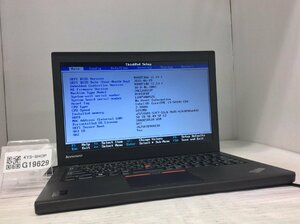 ジャンク/ LENOVO 20CLA1U2JP ThinkPad X250 Intel Core i3-5010U メモリ8.19GB HDD500.1GB 【G19629】