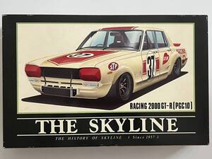 アオシマ 1/24 ザ・スカイラインシリーズNo.8 3th NISSAN SKYLINE RACING 2000GT-R ハコスカ レーシング 日本グランプリ 未組立品 日本製