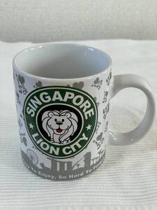 レア!?　SINGAPORE LION CITY　シンガポール　土産品　マグカップ